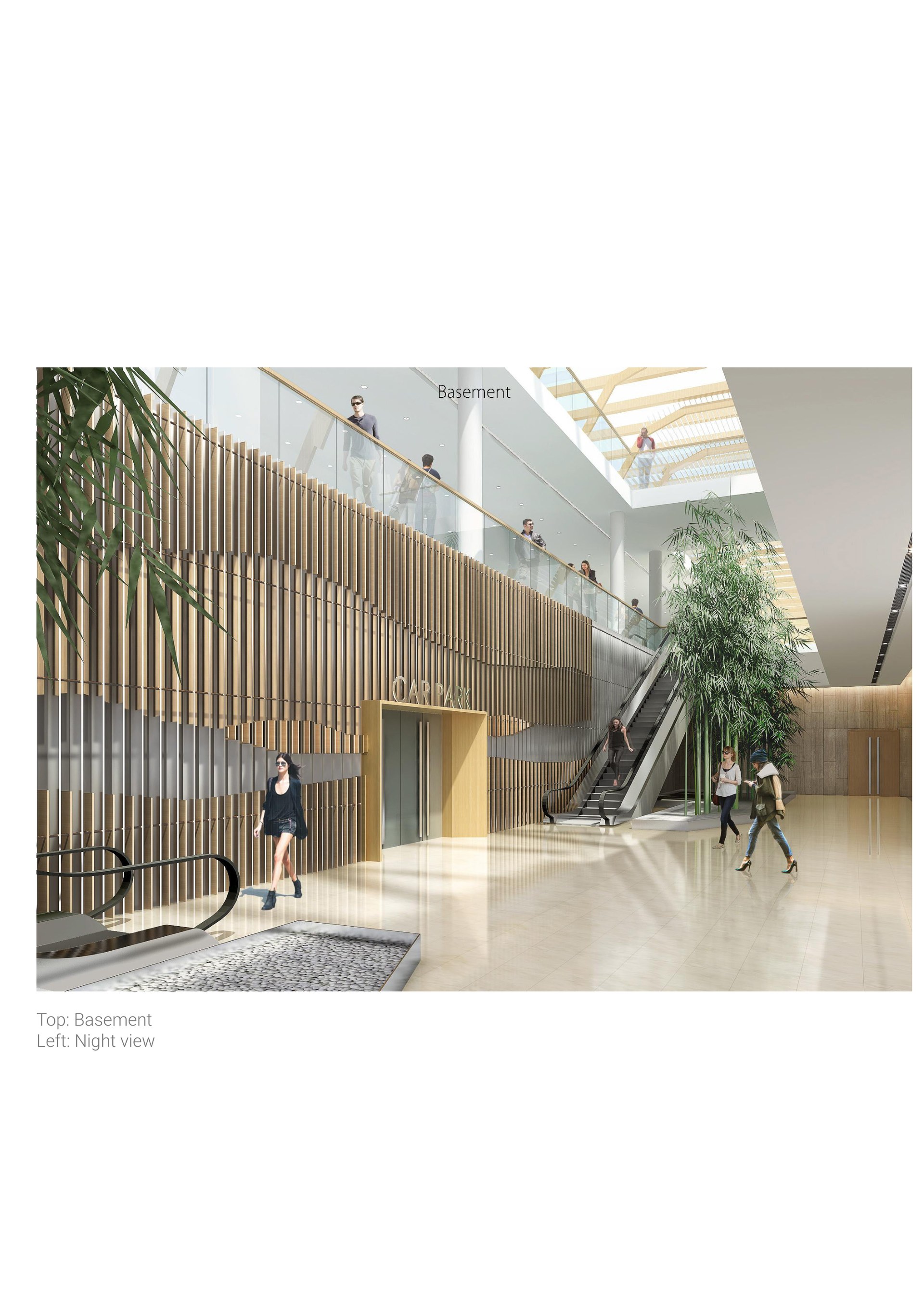 CIDC Yunji Center — timber and glass atrium
